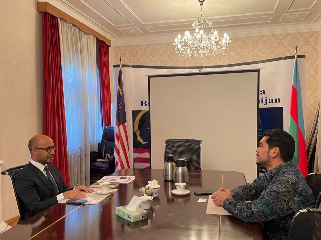 Acting Director General of ICYF-ERC was received by H.E. Ambassador of Malaysia to Azerbaijan